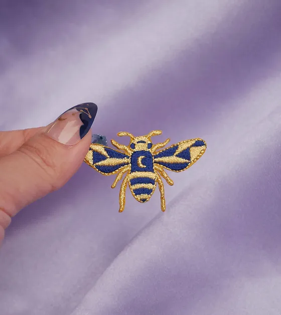 Patch Thermocollant abeille dorée - Gold Bee - Malicieuse