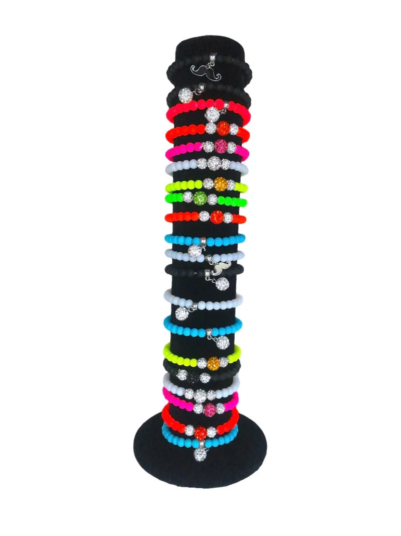 Pack Bracelet fantaisie fluo #PCB001 (x20)