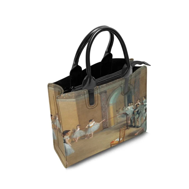 The Dancing Class Ballet Painting Edgar Degas Handbag