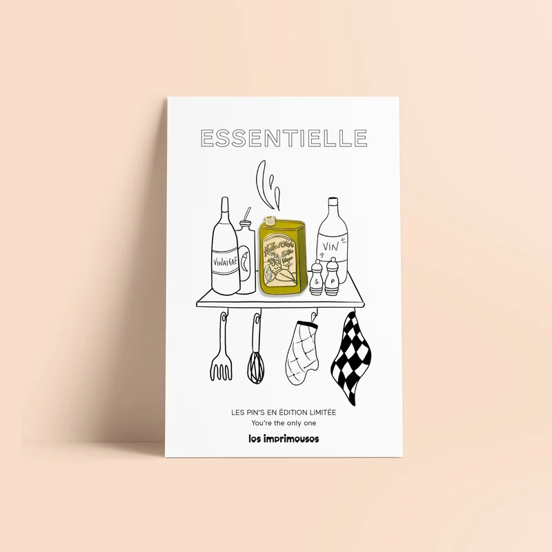 Pin’s Huile d’Olive - Essentielle