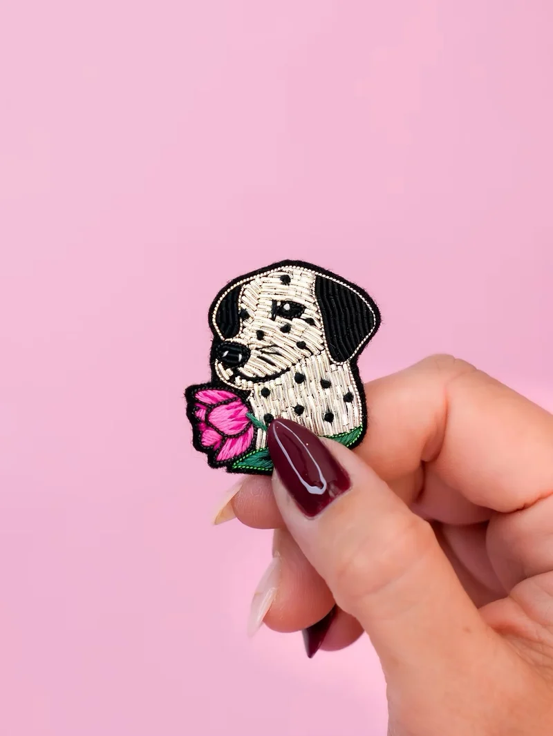 Broche Dalmatien - Malicieuse