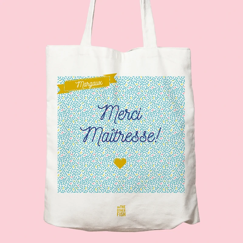 Sac à personnaliser - Merci Maîtresse !