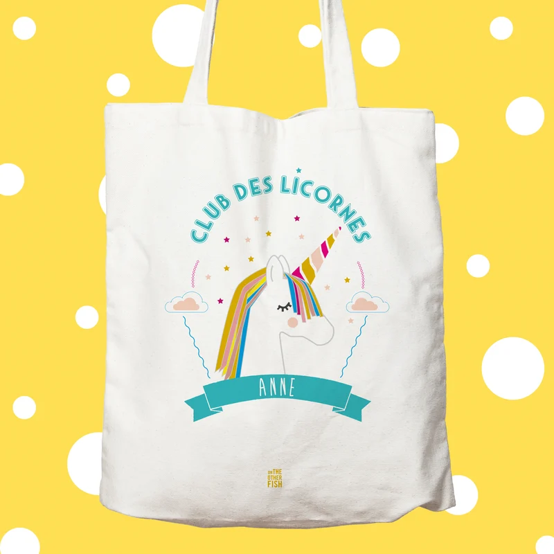 Sac à personnaliser - Club des Licornes