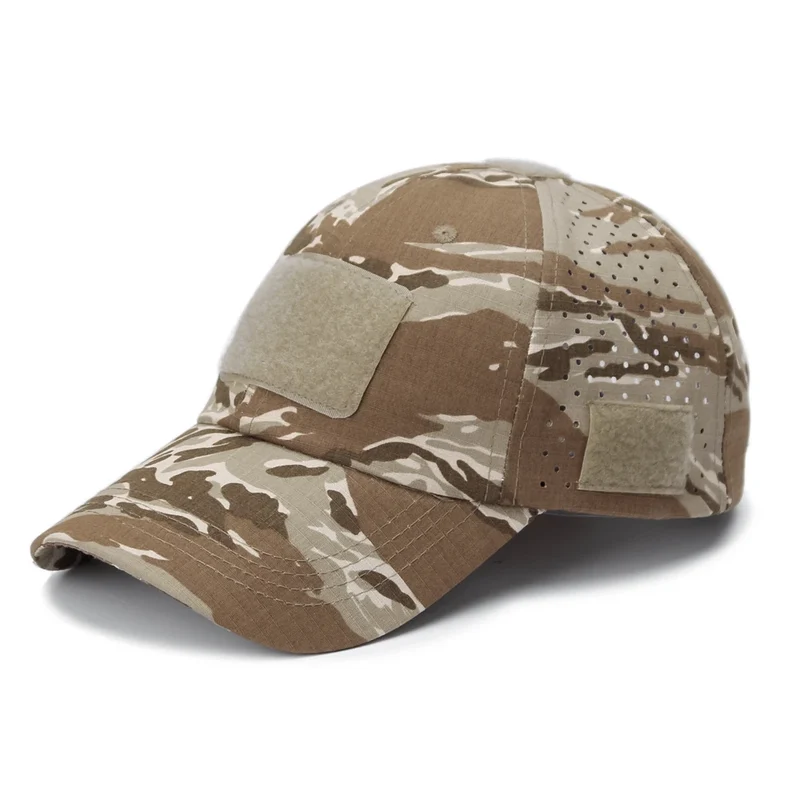 Casquette randonnée motif kaki protection UV