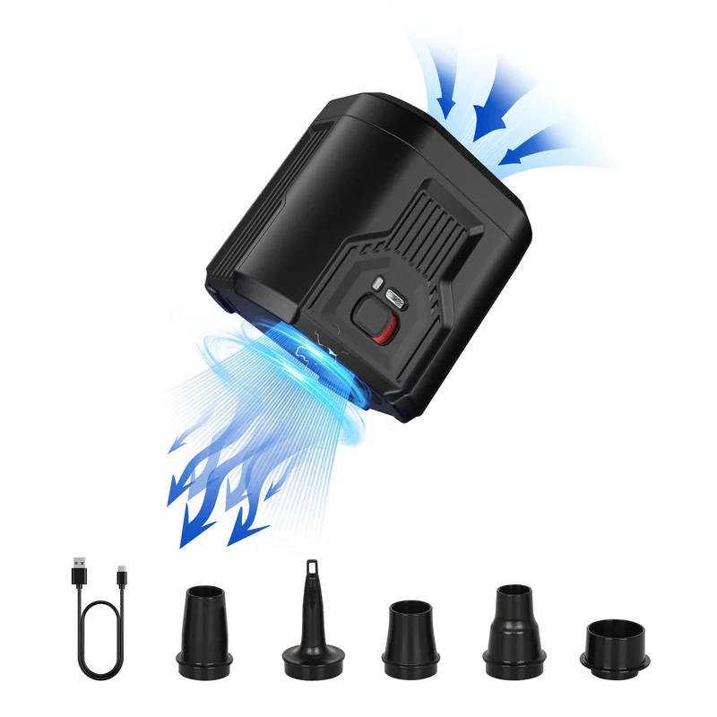 Pompe à air électrique à haut débit (1000 l/min) pour gonflage rapide "FLEXTAIL - EVO PUMP 3"