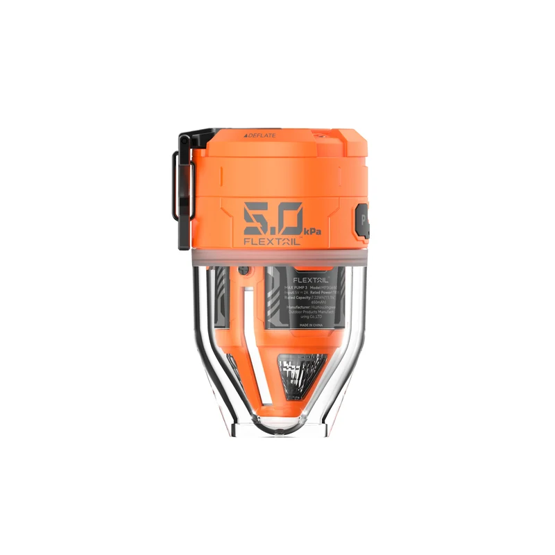 Pompe électrique portable 5kPa avec lumière ambiante à 3 niveaux 500L "FLEXTAIL - MAX PUMP 3"