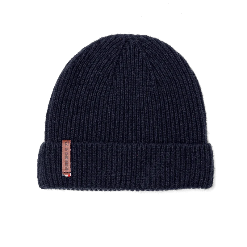 Bonnet Beanie - Bleu Tempête