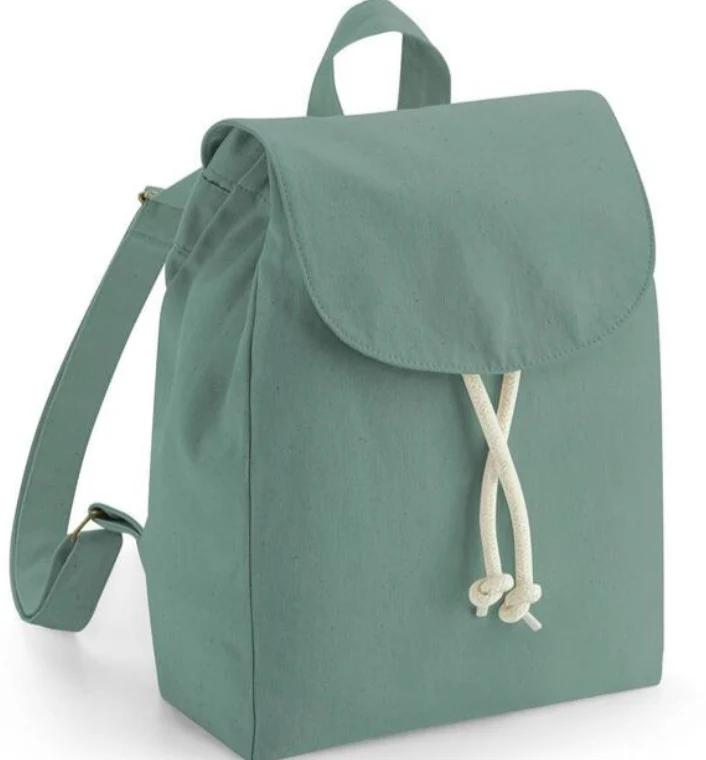 Sac à dos 100% coton canvas organique certifié.- WM881