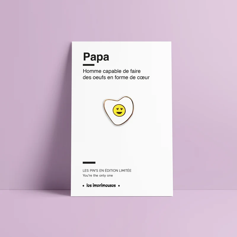 Pin's Egg Love - Papa (Fête des Pères)