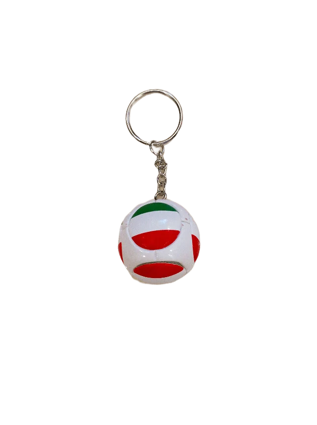 Porte-clé foot drapeau Italie (x12)