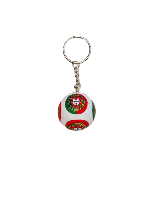 Porte-clé foot drapeau Portugal (x12)