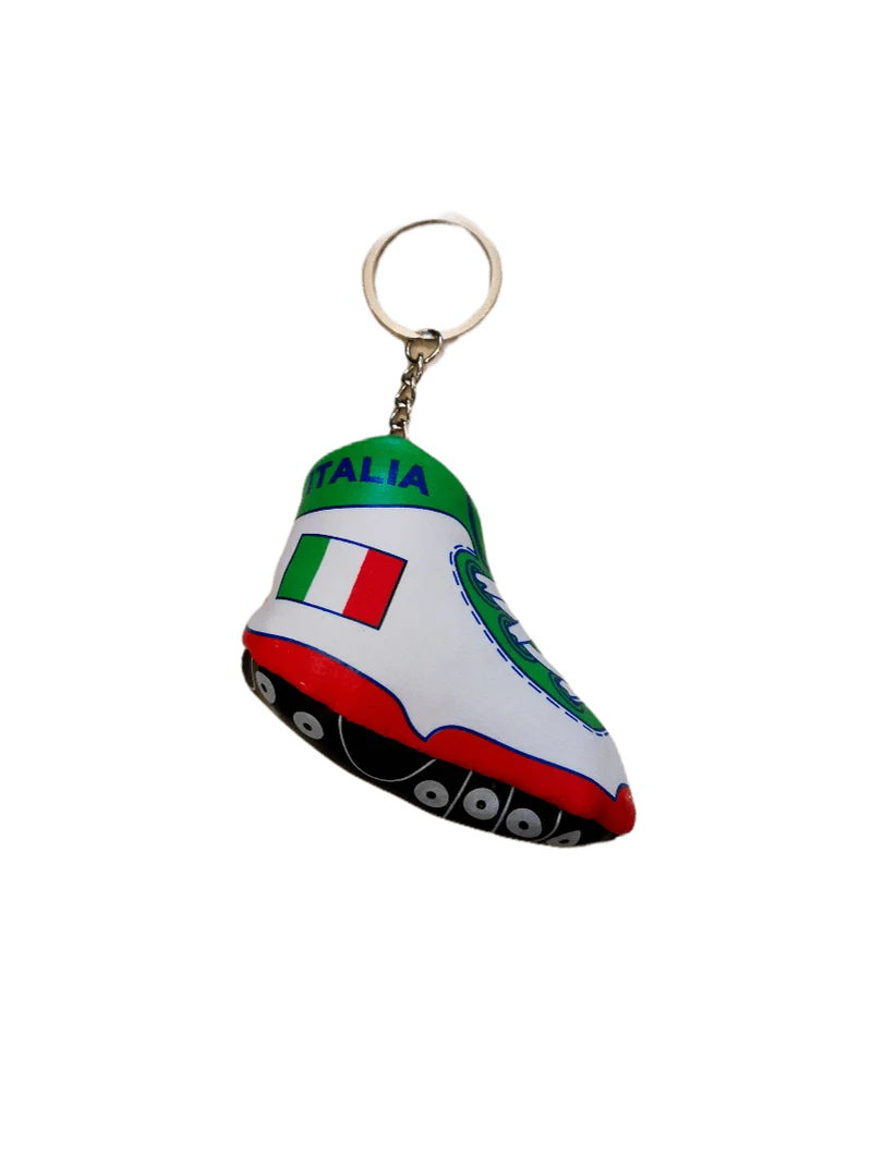 Porte-clé foot drapeau Italie (x12)