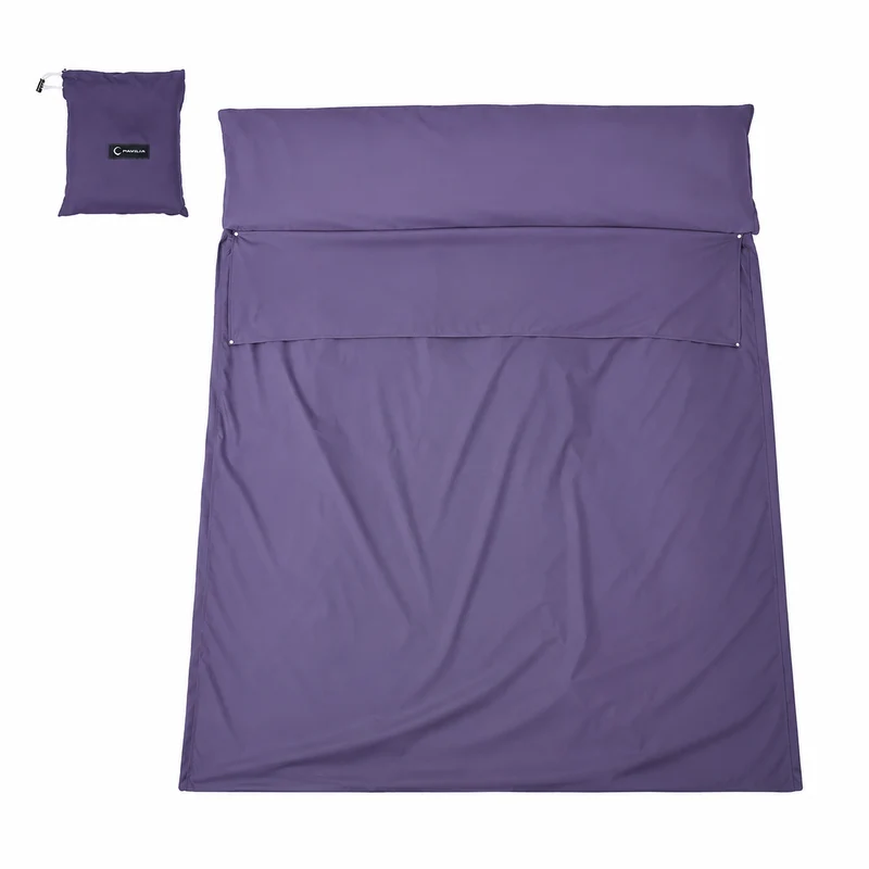 Liner sac de couchage randonnée 2 personnes