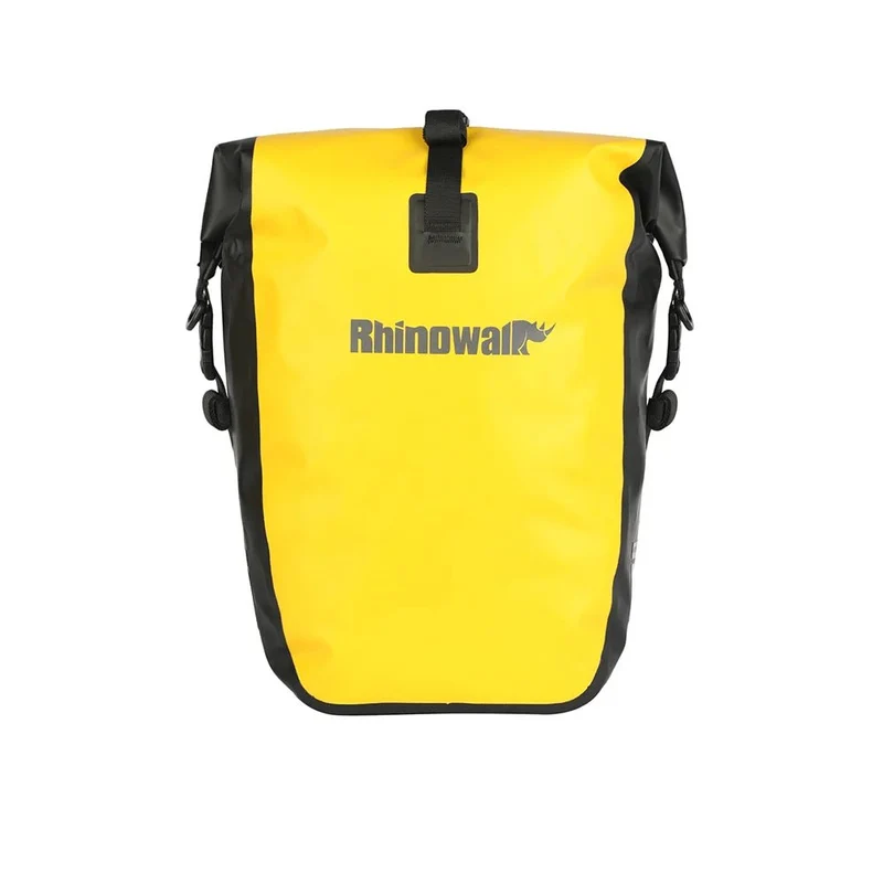 Sacoche de vélo 25L pour porte-bagages arrière de vélo 100% imperméable "Rhinowalk - BPB0904"