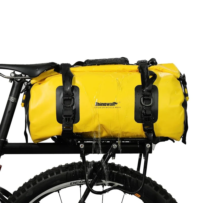 Sacoche de coffre de vélo étanche sur porte-bagages arrière 20L "Rhinowalk - RK19660"