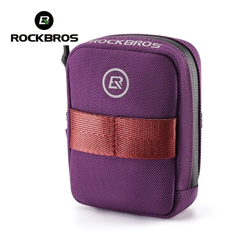 Sacoche de selle pour vélo, mini, léger, portable et tendance 45g "Rockbros - F006"