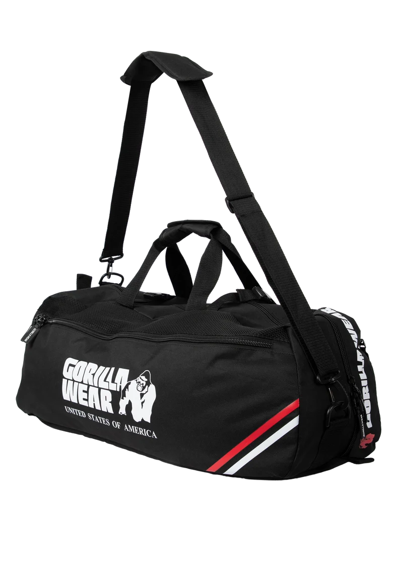Norris Hybrid Gym Bag/Backpack - Black