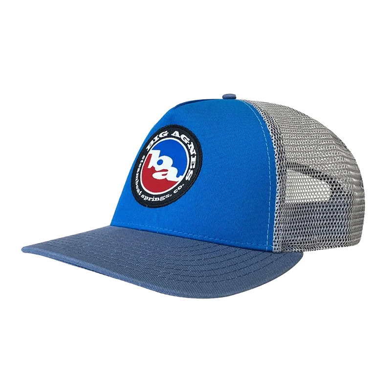Classic Logo Trucker Hat - Blue / Slate