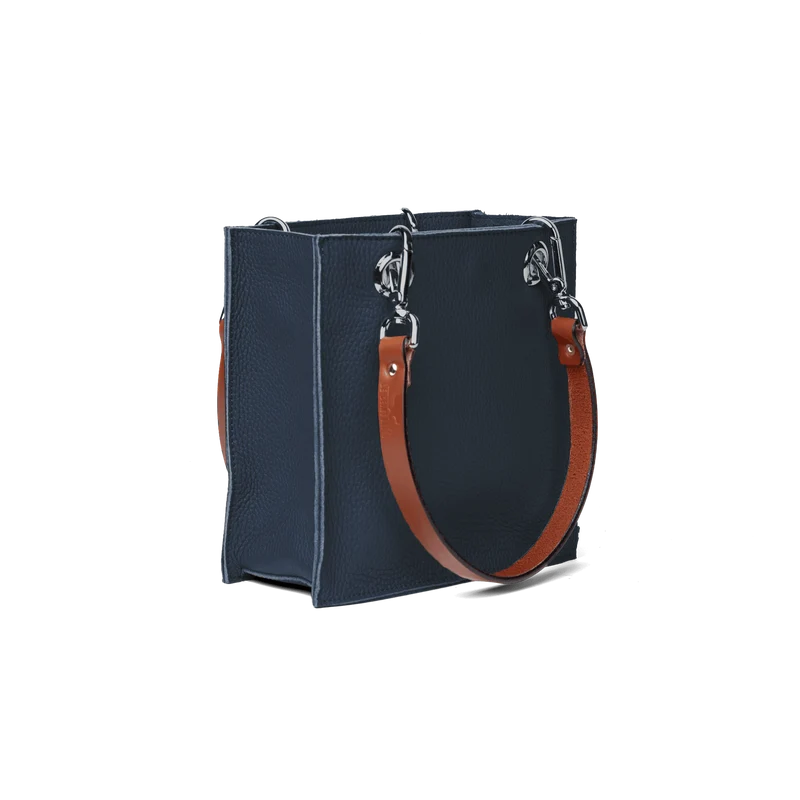Sac Cabas Cube Mini - Saphir