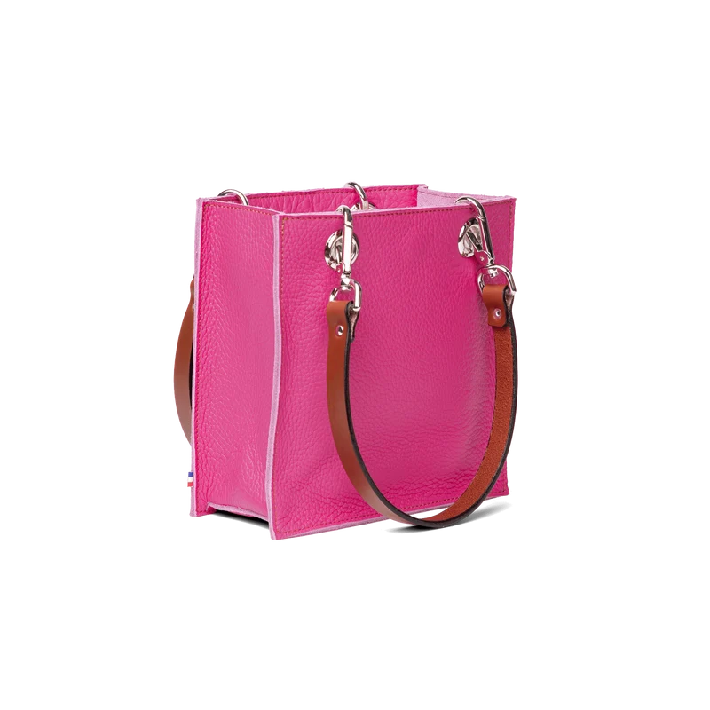 Sac Cabas Cube Mini - Orchidée