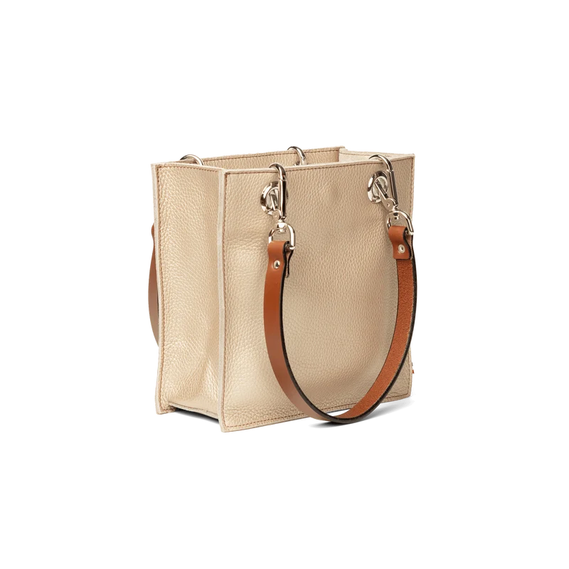 Sac Cabas Cube Mini - Champagne