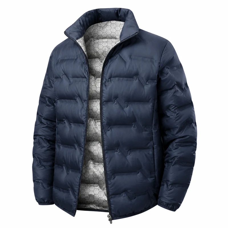 Doudoune randonnée homme chaude imperméable hiver
