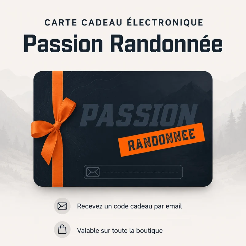 Carte cadeau électronique Passion Randonnée