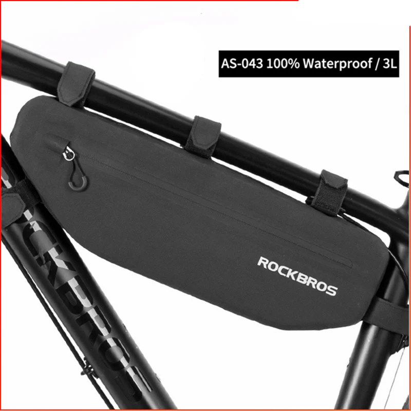 Sacoche de vélo sur cadre de vélo 3L / 4L "ROCKBROS – AS series"