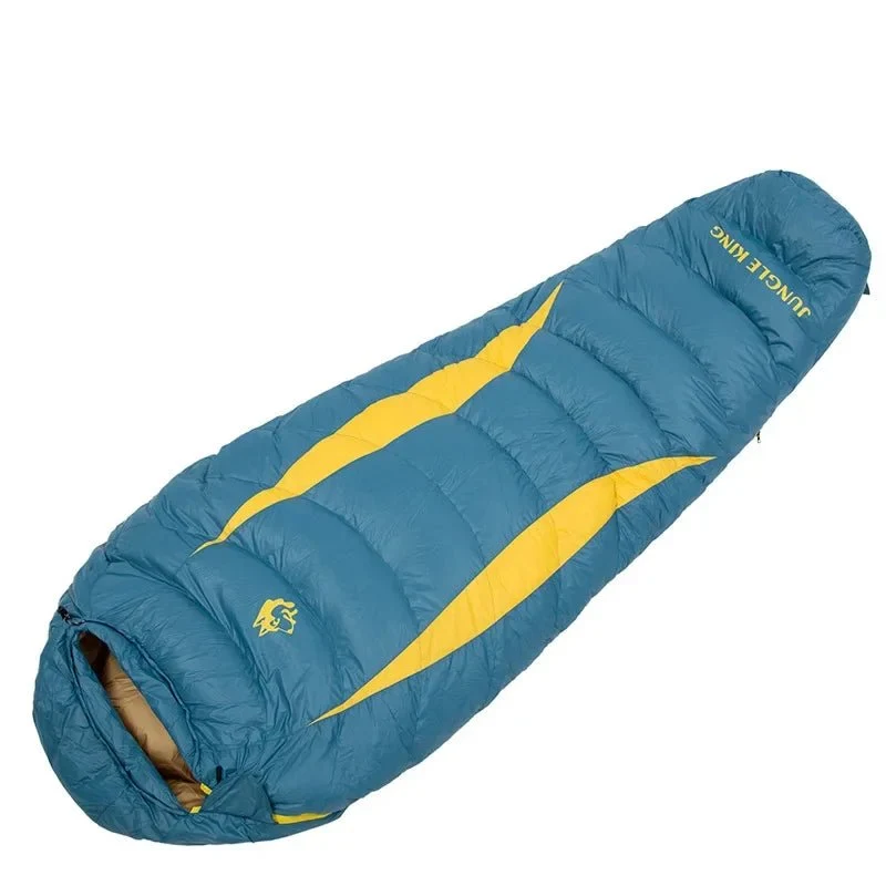 Sac de couchage en duvet de canard 650FP confort -5°C "JUNGLE KING - CY24SD04"