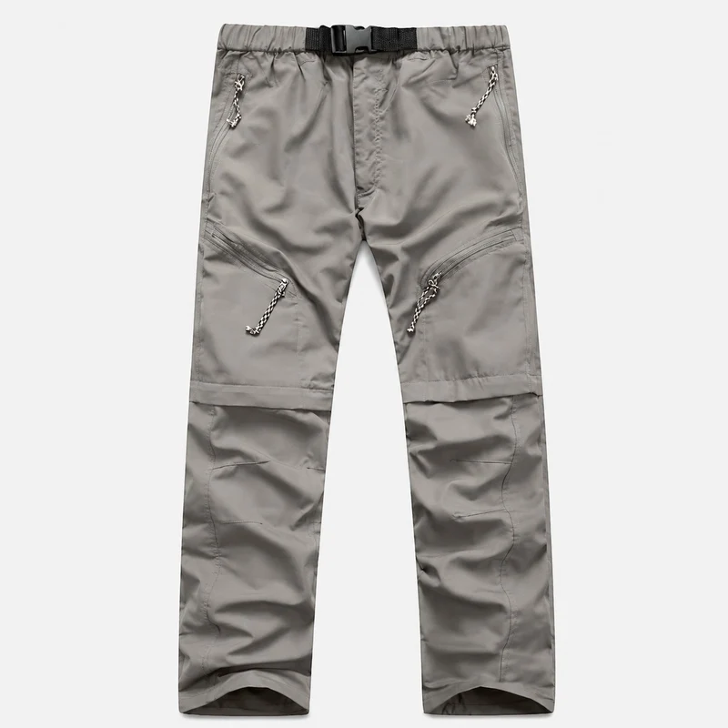 Pantalon randonnée mixte convertible zip