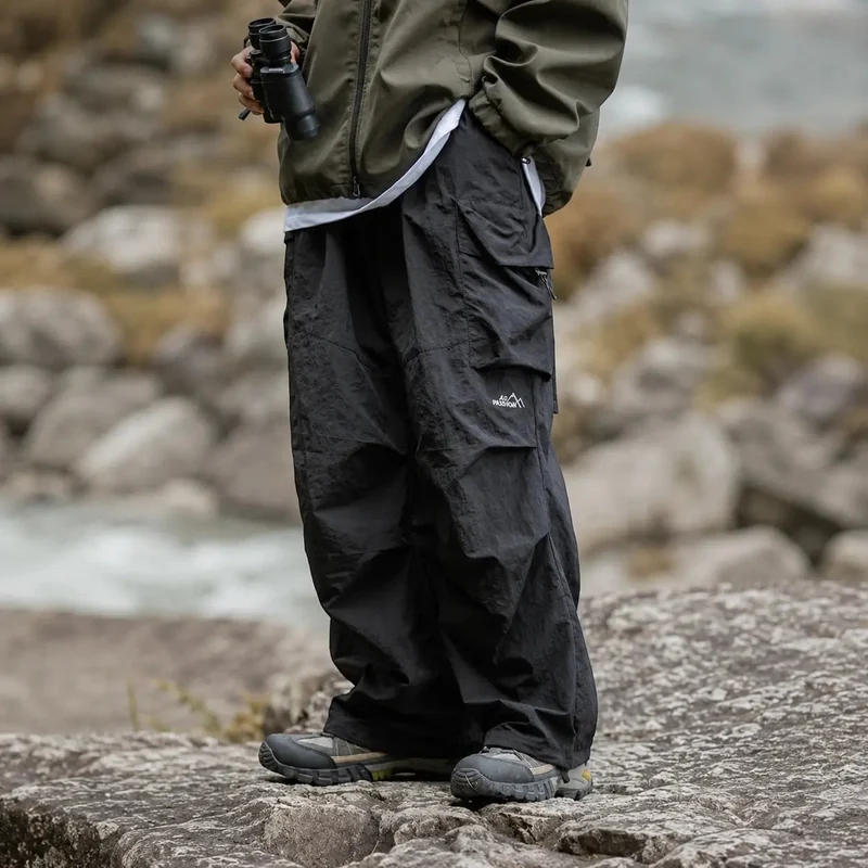 Pantalon trekking homme cargo confortable
