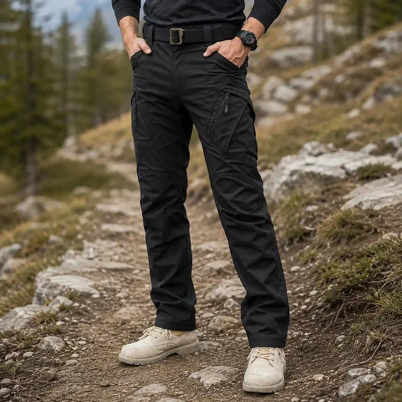 Pantalon randonnée homme cargo robuste