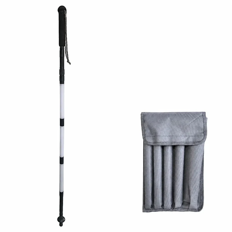 Bâton de randonnée lumineux pliable