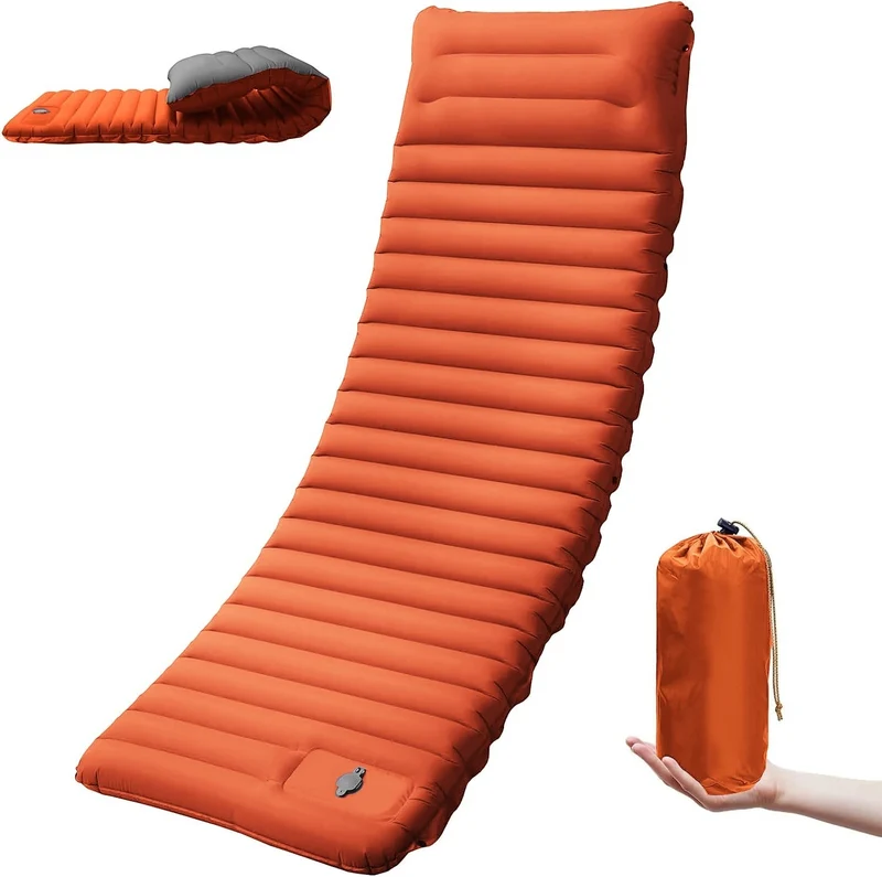 Matelas de couchage randonnée avec pompe pied