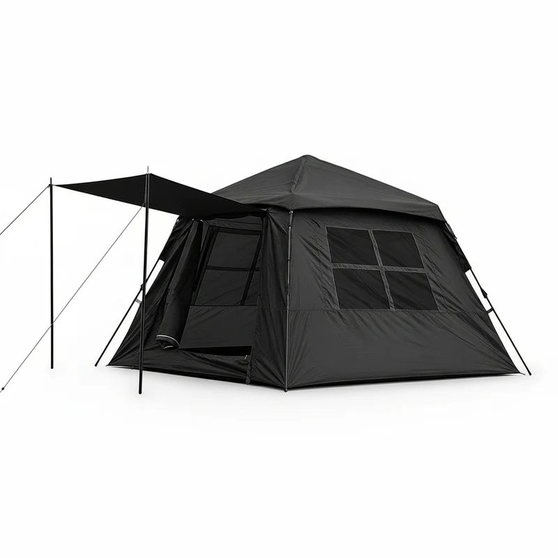 Tente camping randonnée automatique 3-4 personnes