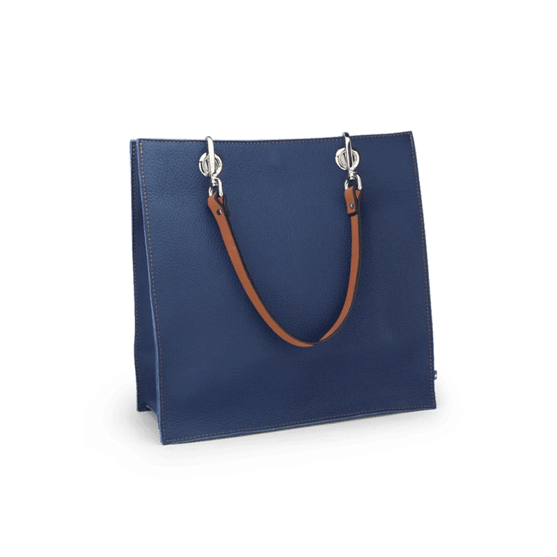 Sac Cabas Cube - Saphir