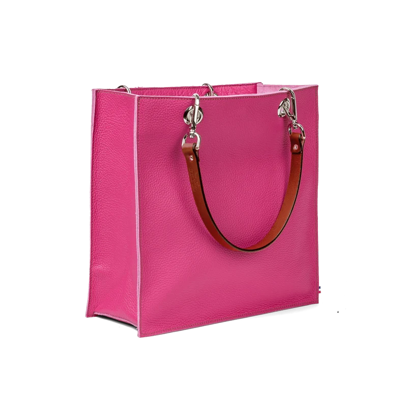 Sac Cabas Cube - Orchidée