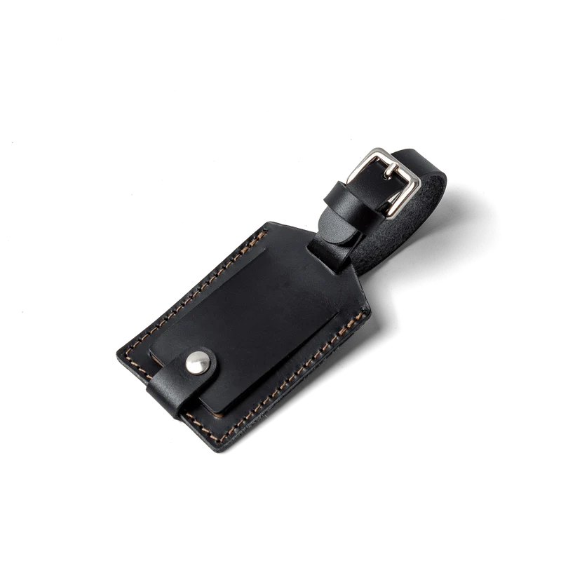 BagTag First - Noir Lisse