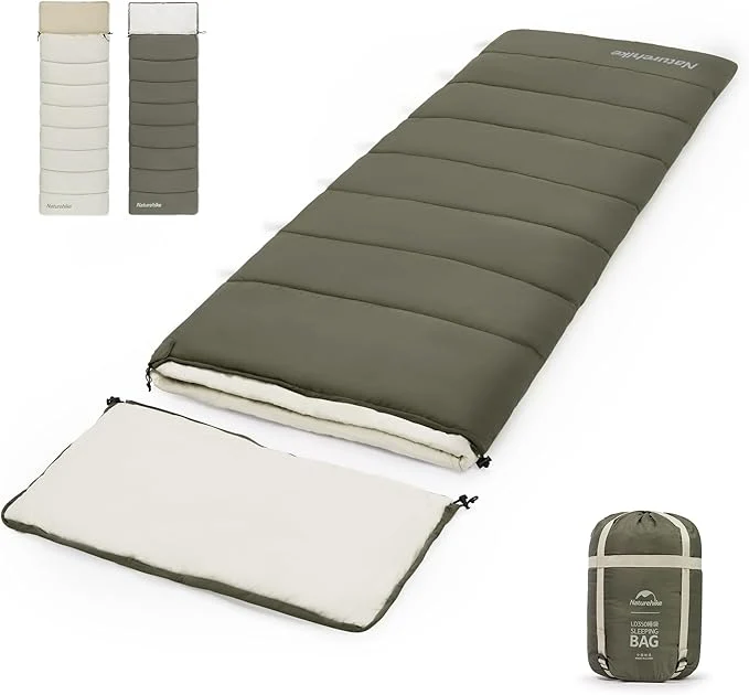 Naturehike LD350 4 Season Spliceable Camping Sleeping Bag for Adults & Kids
