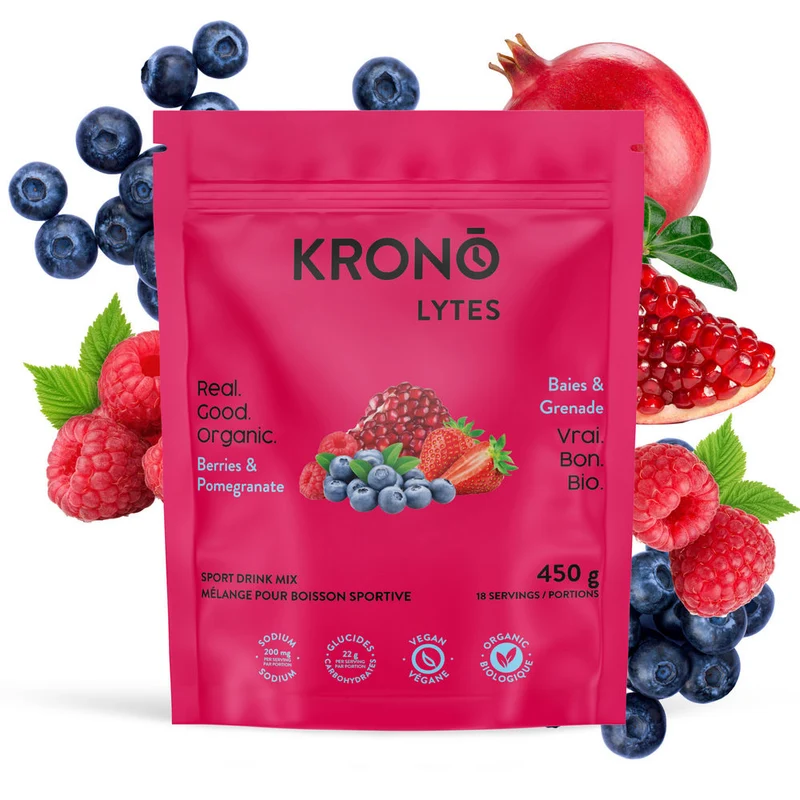 Mélange pour boisson sportive Krono Baies et Grenade