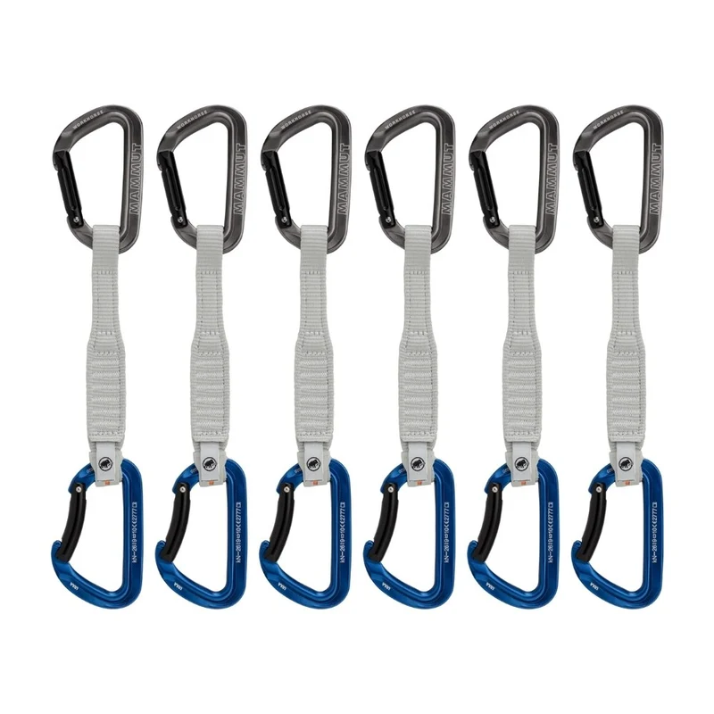 Paquet de 6 dégaines Mammut Workhorse Keylock 17 cm