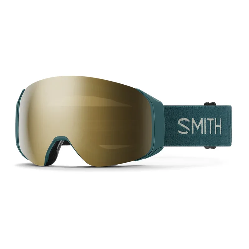 Lunettes de ski Smith 4D MAG S – ChromaPop Sun Black Gold Mirror