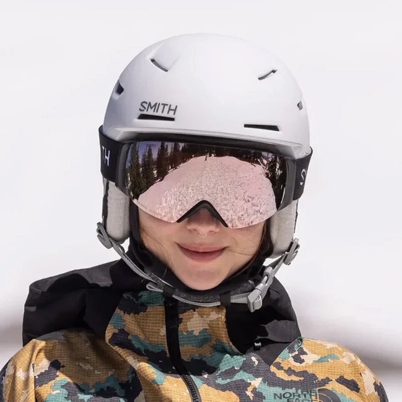 Lunettes de ski Smith IO MAG S – ChromaPop Everyday Rose Gold Mirror