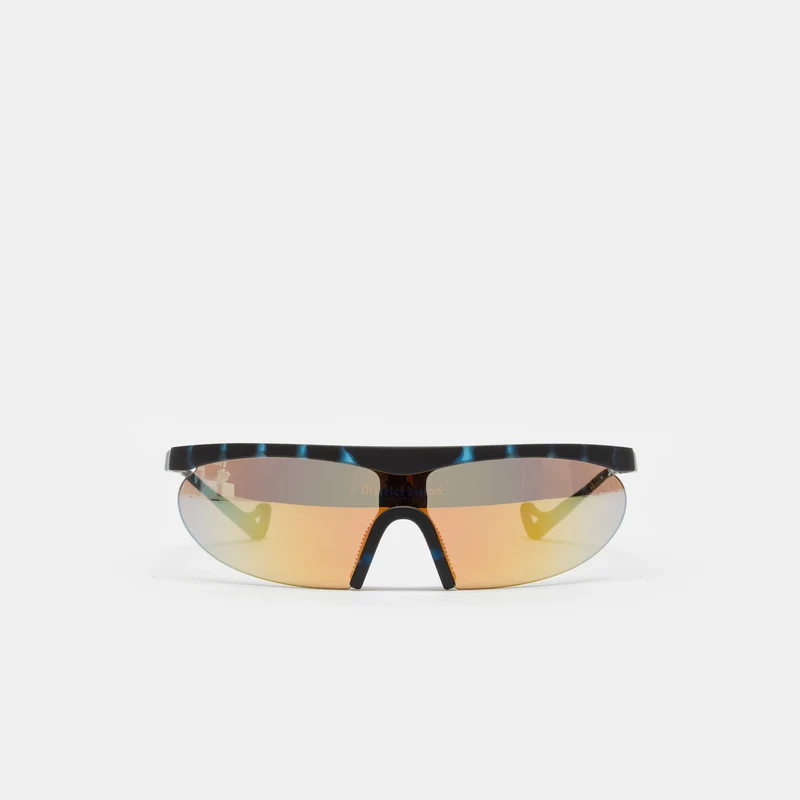 Koharu Eclipse Sunglasses in Midnight Mosaic/D+ Fire Mirror
