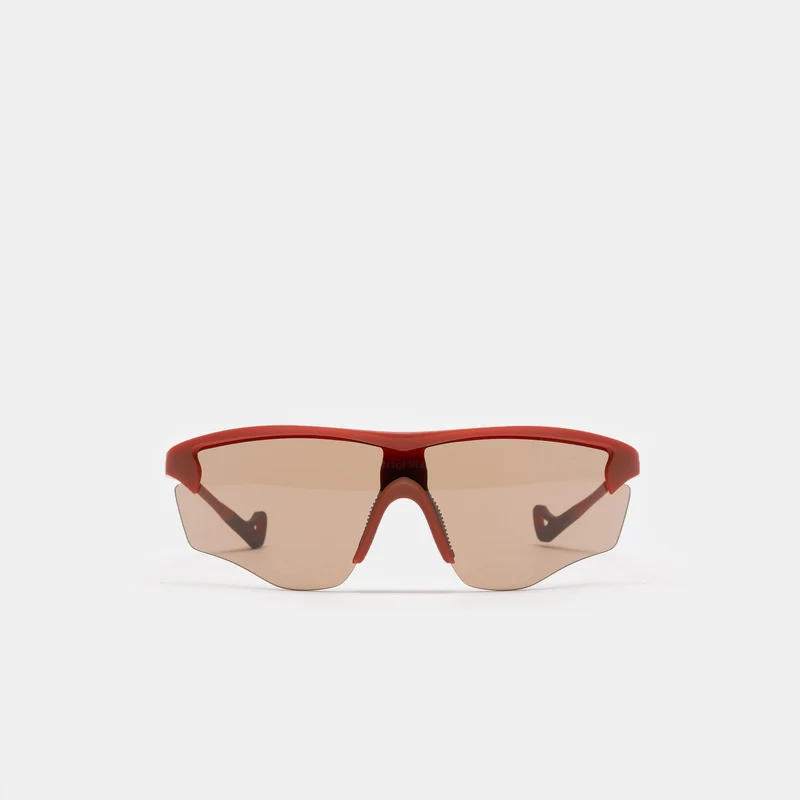 Junya Racer Sunglasses in Terracotta/D+ Copper