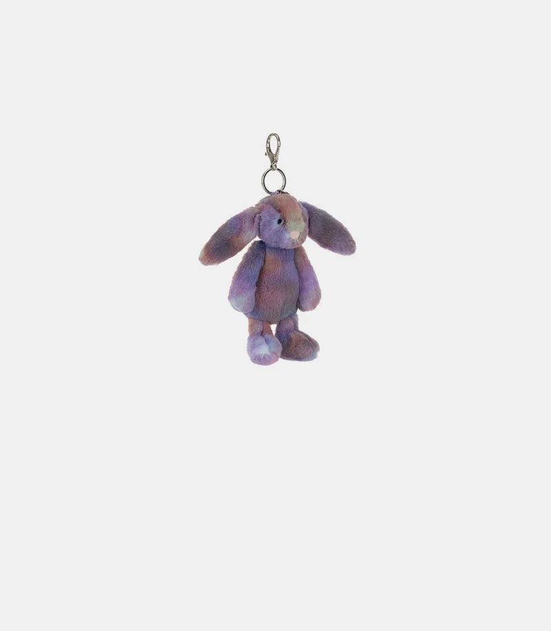 Zodihop luxe bunny bag charm