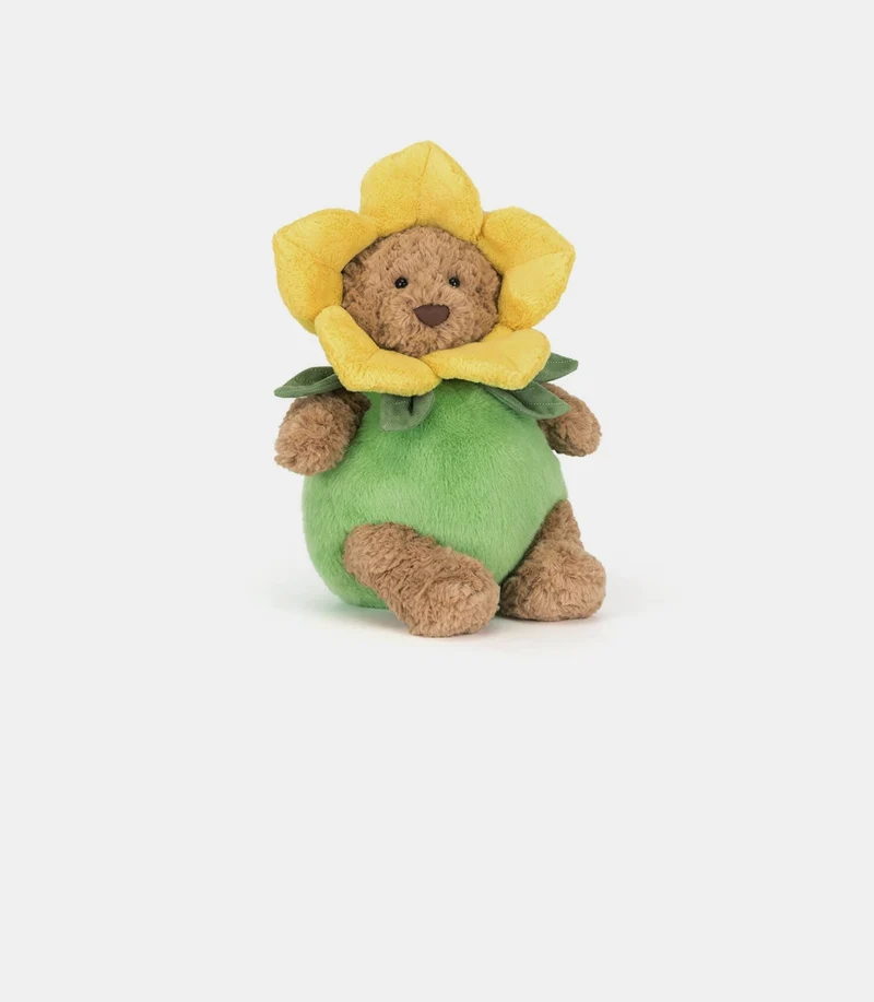 Bartholomew bear daffodil outfit
