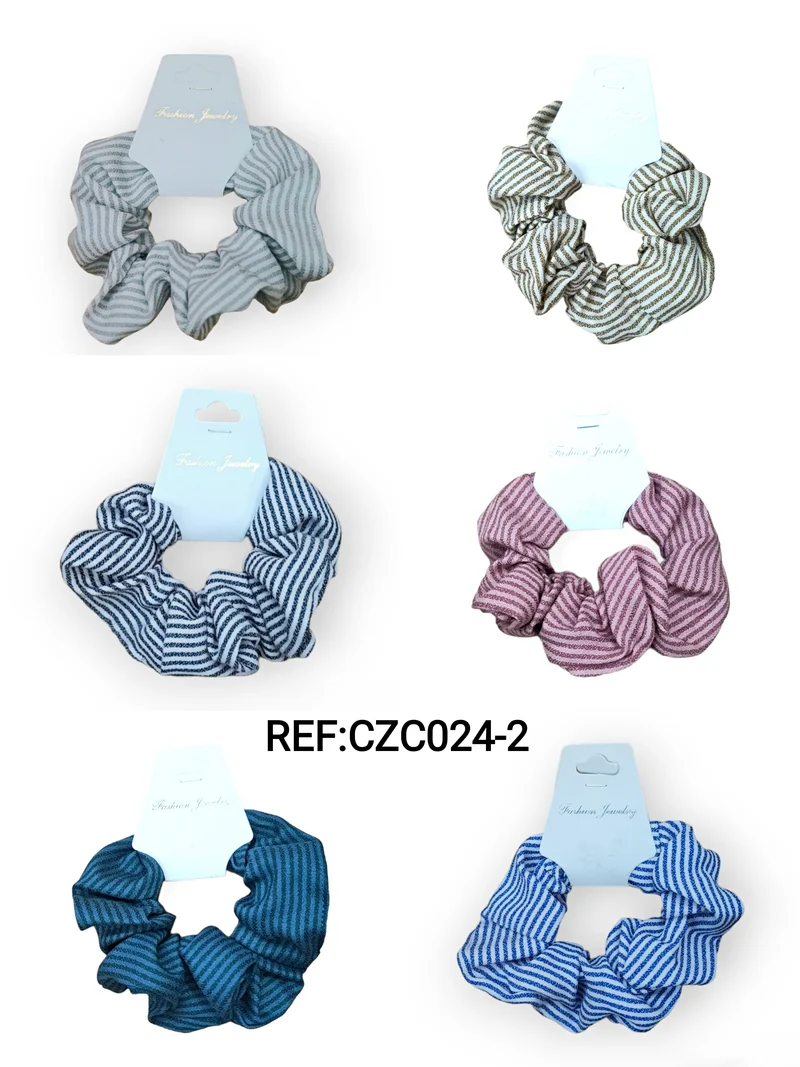 Chouchou Scrunchie élastique froufrou (2x12)#2