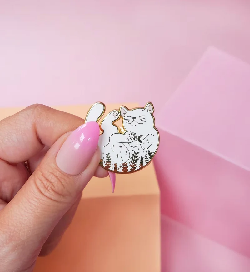Pin's Chat Féerique - Malicieuse