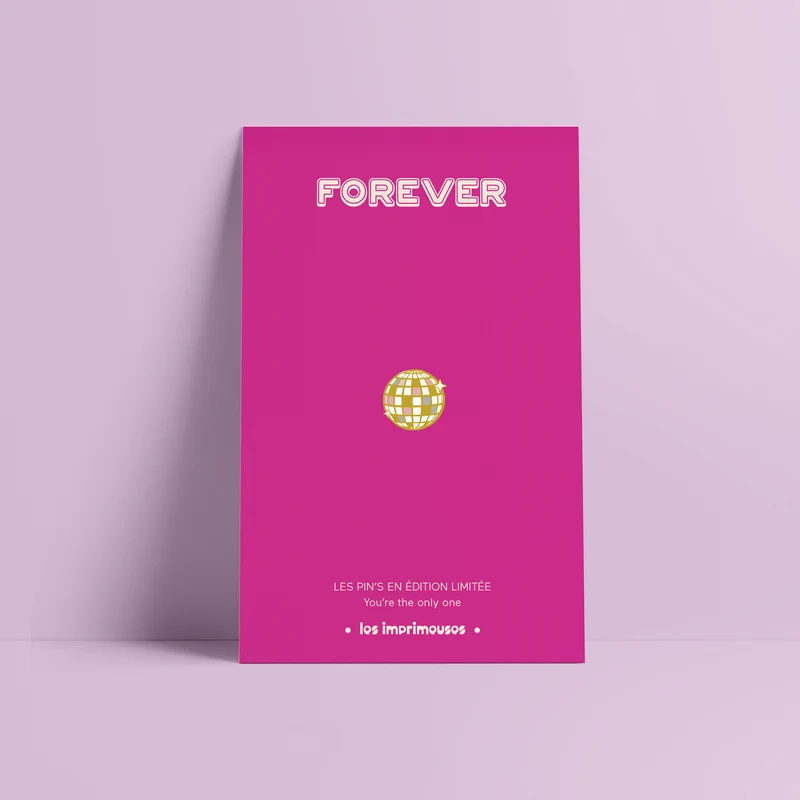 Pin's Boule disco - Forever